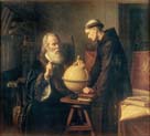 galileo demonstrating the new astronomical theories at the university of padua